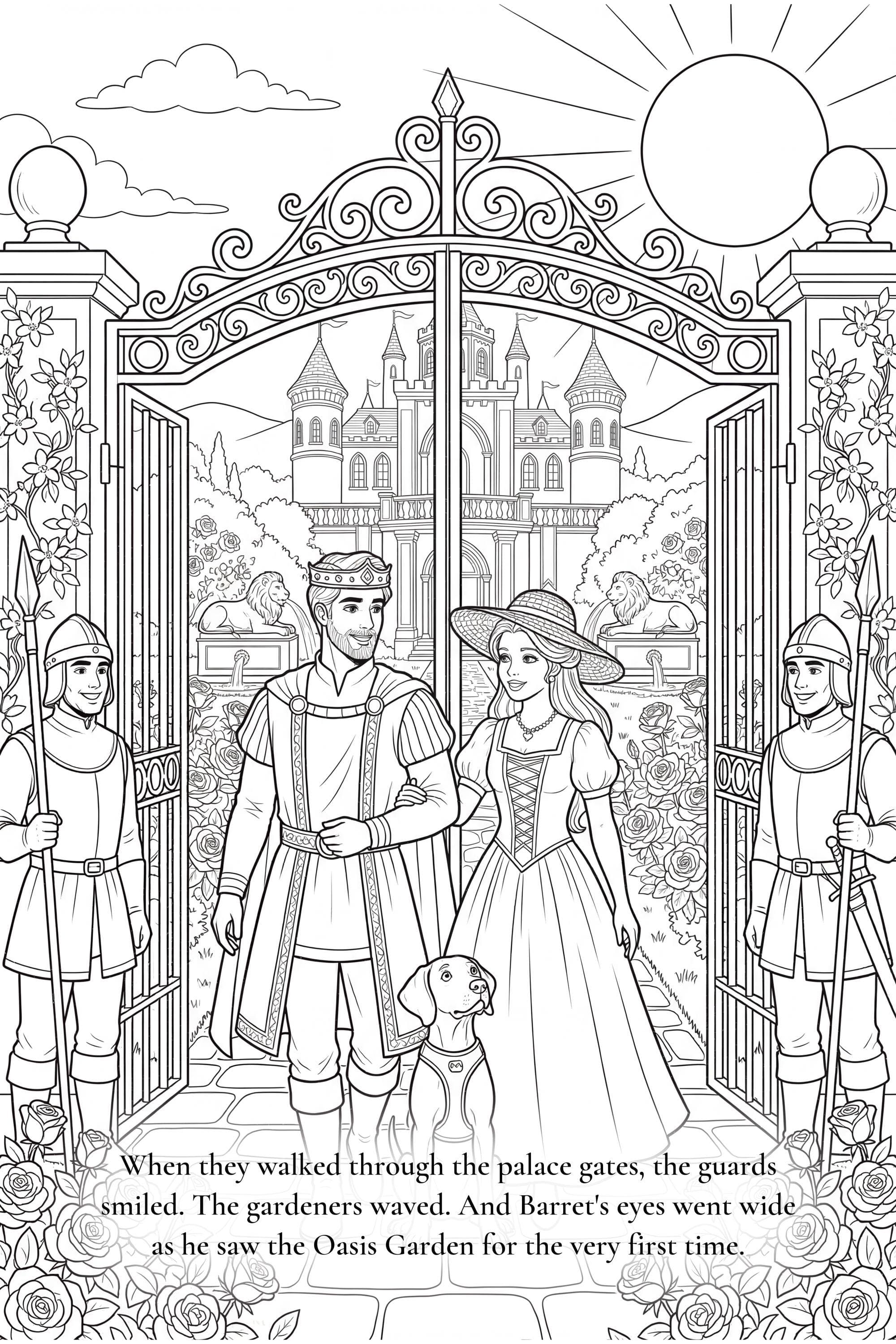 Sample page 3 from The Royal Kingdom of Warmth and Wonder