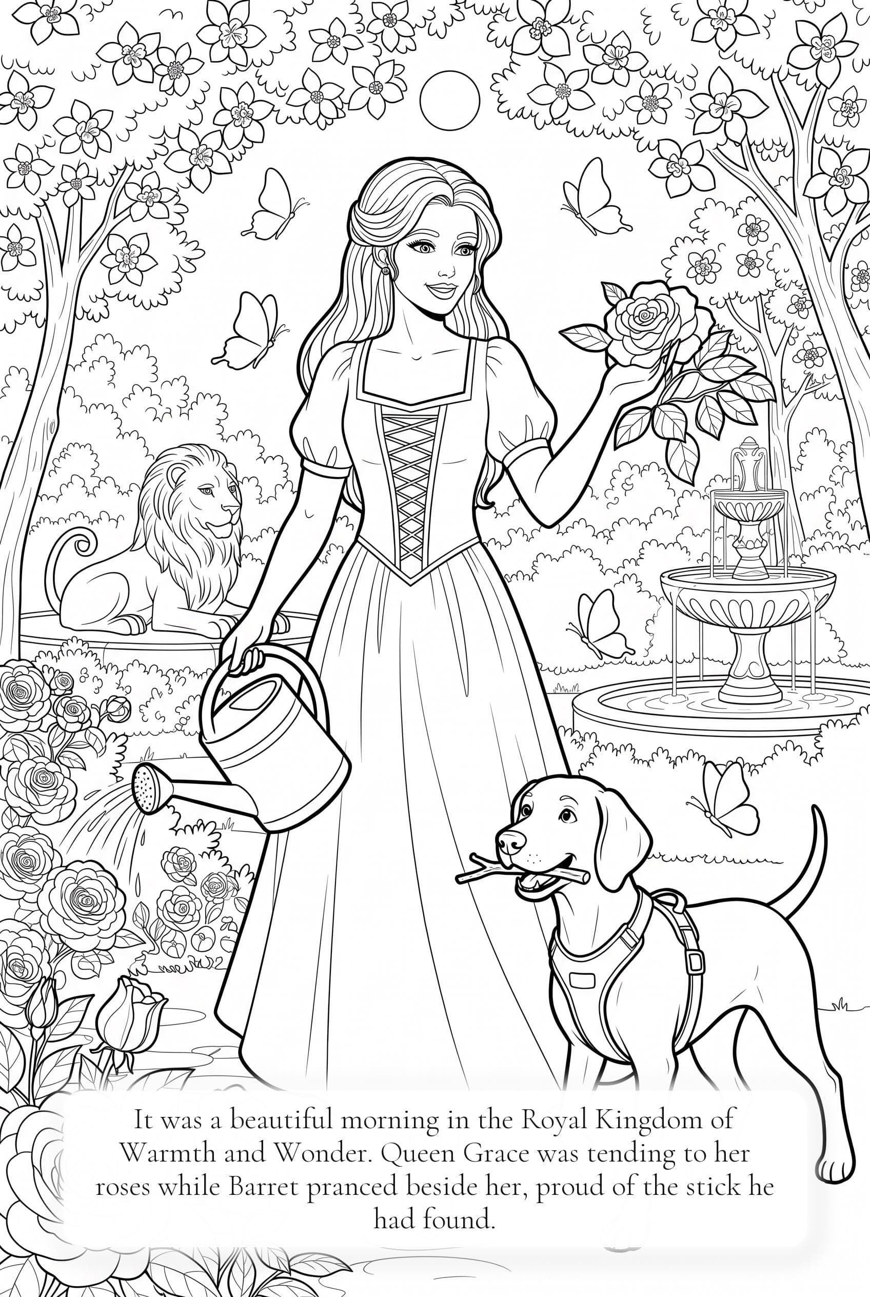 Sample page 1 from The Panther from the Faraway Land of Rainforest