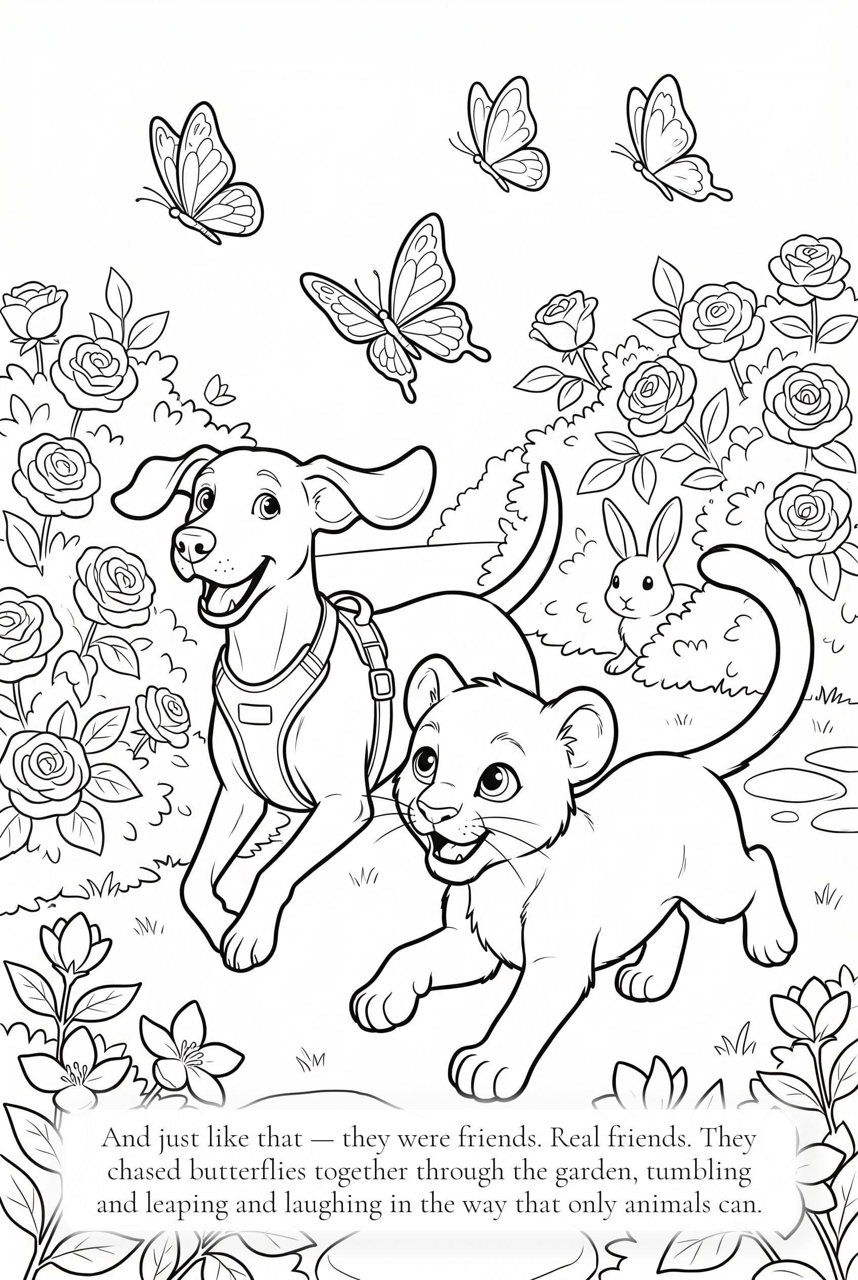 Sample page 7 from The Panther from the Faraway Land of Rainforest