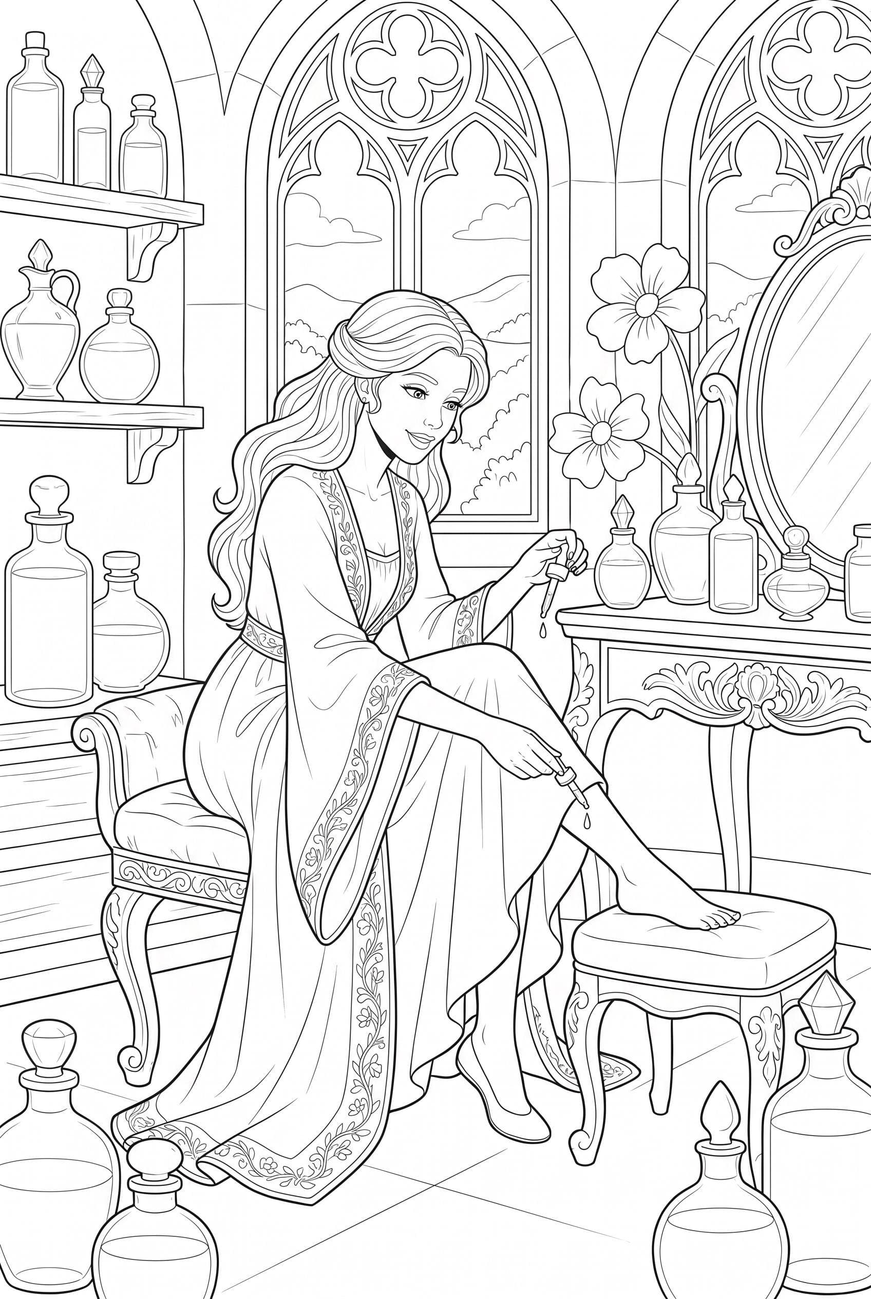 Sample page 2 from Queen Grace: Beauty Secrets