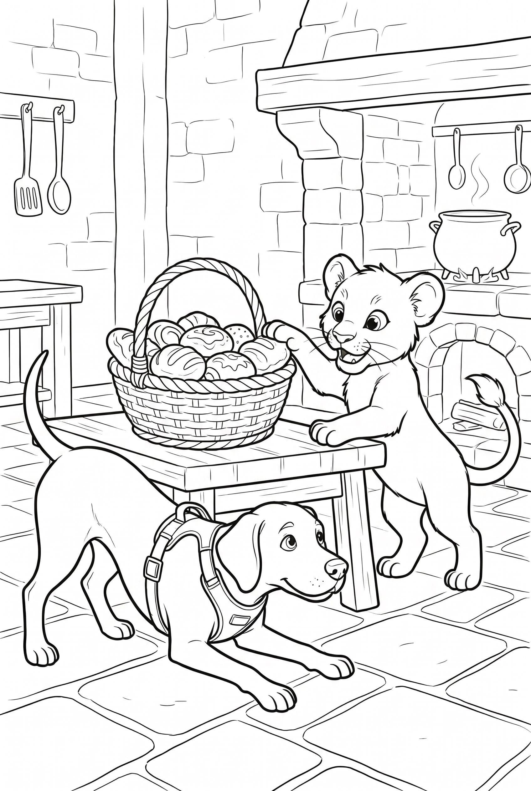 Sample page 3 from Royal Pets: Life in Palace